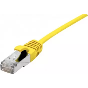 Dexlan Cat. 6A S/FTP (PiMF) Ultra-λεπτό αλογονούχο καλώδιο με προστασία ασφάλισης, κίτρινο, 10 m 858713