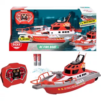 Dickie RC Σκάφος πυροσβεστικής 2,4 GHz RTR 201107000