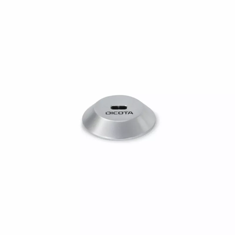 DICOTA Πλάκα αγκύρωσης κλειδαριάς laptop για T-Lock, ασημί D32052