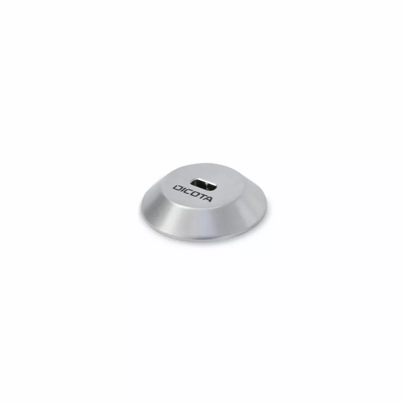 DICOTA Πλάκα αγκύρωσης κλειδαριάς laptop για T-Lock, ασημί D32052