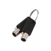 DICOTA Ultra Slim V2 - Key for Cable Lock - μαύρο (συσκευασία 2 τεμ.)