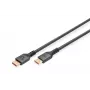 Digitus DisplayPort 2.1 Καλώδιο σύνδεσης, 16K, 80 Gbps, 2 m, Μαύρο