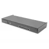 DIGITUS Modular Console 17 ίντσες HD LCD, 8-Port CAT5 KVM, γερμανικό πληκτρολόγιο