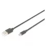 DIGITUS Καλώδιο USB 2.0 Type A - Micro B Αρσενικό/Αρσενικό 1,8m Μαύρο