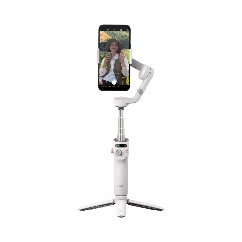 DJI Osmo Mobile 6 Σταθεροποιητής Gimbal Smartphone Πλατινένιο Γκρι