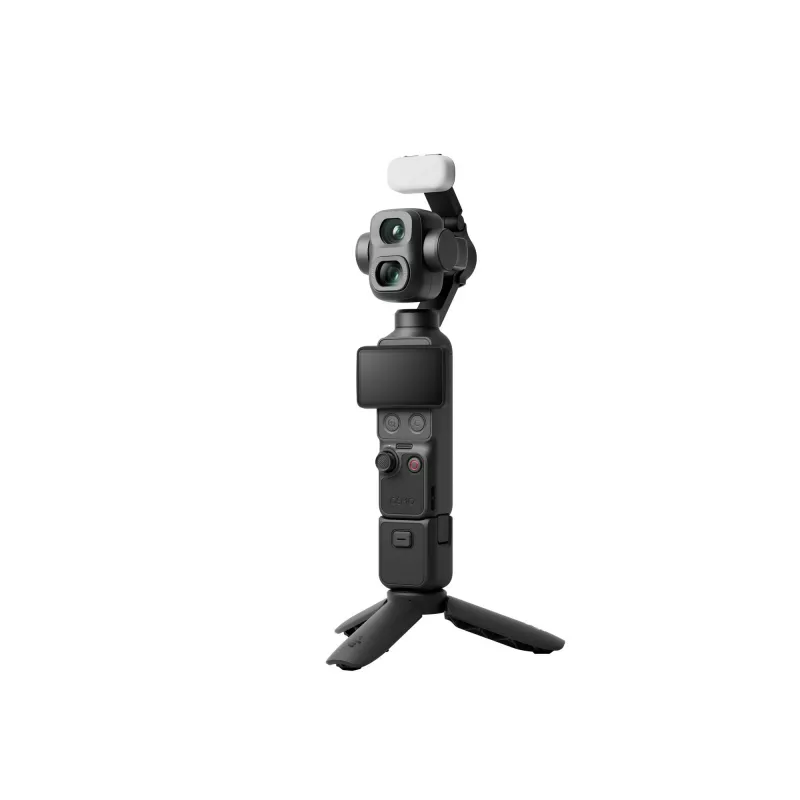 DJI Osmo Pocket 4P Vlog Combo 4K Κάμερα, Μαύρο