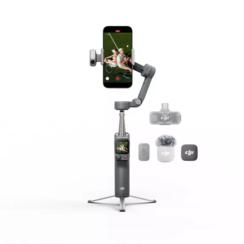 DJI Osmo Mobile 8P Creator Combo Σταθεροποιητής Gimbal Smartphone Μαύρο