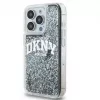 DKNY Apple iPhone 15 Pro 6,1 inch Σκληρή Θήκη Liquid Glitter Big Logo Μαύρη