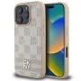 DKNY Θήκη με Καρό Μοτίβο & Τυπωμένες Λωρίδες για iPhone 16 Pro - Ροζ
