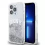 DKNY Liquid Glitter Arch Logo Θήκη για iPhone 14 Pro Διάφανη