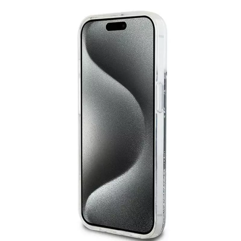 DKNY Θήκη Liquid Glitter Big Logo για iPhone 14/15/13 - Μαύρο