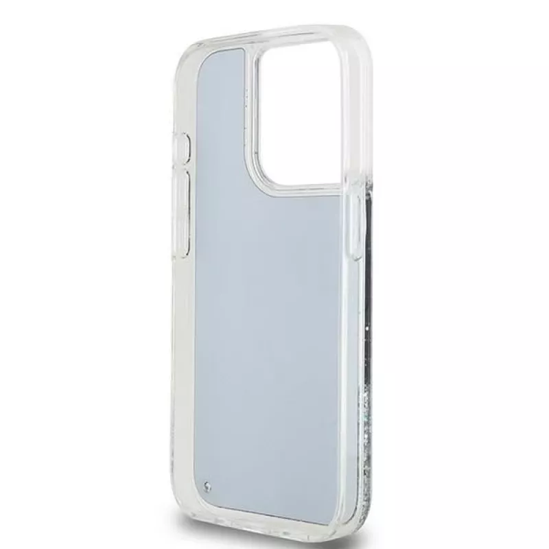 DKNY Liquid Glitter Big Logo Θήκη iPhone 14 Pro - μαύρο