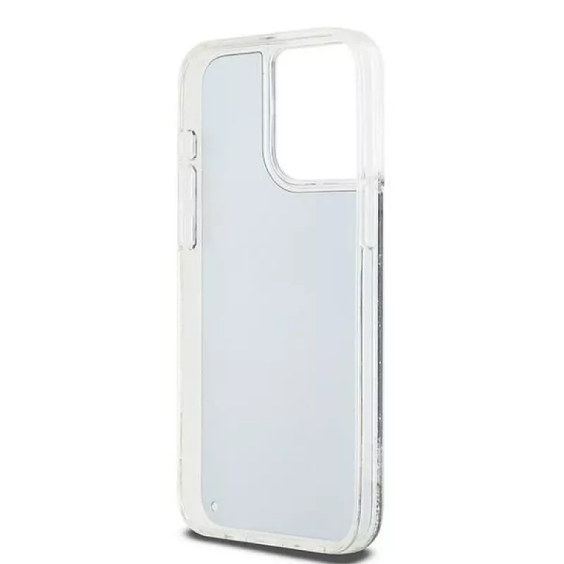 DKNY Liquid Glitter Big Logo Θήκη iPhone 14 Pro Max - μαύρο