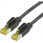 Draka Comteq Cat.6a 10m Καλώδιο δικτύου S/FTP RJ-45 Μαύρο
