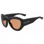 DSQUARED2 D2-0072-S-8LZ ανδρικό γυαλιά ηλίου - μαύρο σκελετό, γκρι φακούς, 59 mm