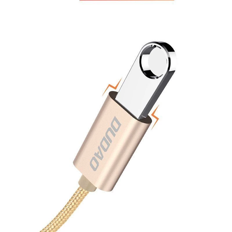Dudao L15T OTG Καλώδιο Προσαρμογέα USB 2.0 σε USB Type-C, Γκρι, 15 cm