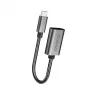Dudao L15T OTG Καλώδιο Προσαρμογέα USB 2.0 σε USB Type-C, Γκρι, 15 cm