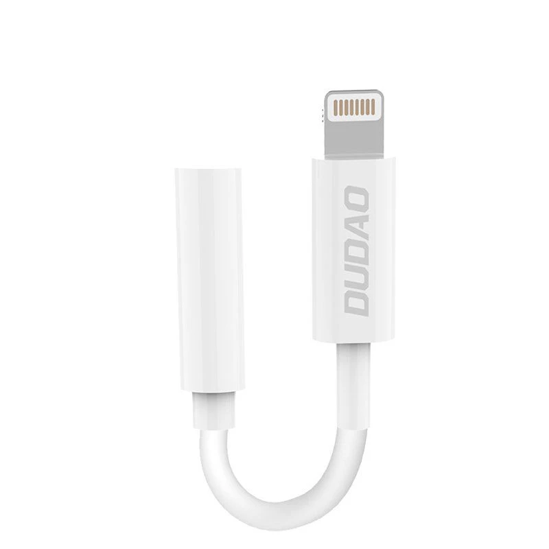 Dudao L16i Audio Adapter Lightning σε 3,5 mm Λευκό
