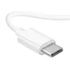 Dudao USB Type-C Connecto Στερεοφωνικό Ακουστικό New Ergonomic Earplugs Design X3C White