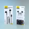 DUDAO X3C ενσύρματα ακουστικά In-Ear USB-C 1,2 m - μαύρο