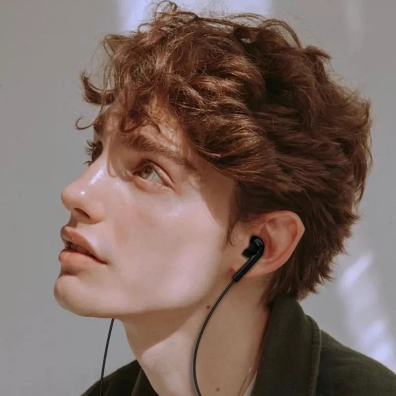 DUDAO X3C ενσύρματα ακουστικά In-Ear USB-C 1,2 m - μαύρο