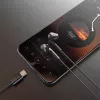 DUDAO X3C ενσύρματα ακουστικά In-Ear USB-C 1,2 m - μαύρο