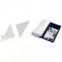 DURABLE CORNERFIX® Αυτοκόλλητες τριγωνικές θήκες, 175 mm, διαφανές, 100 τεμ. (828319)