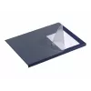 DURABLE Επιτραπέζια βάση με προστασία άκρων 65x50 cm Σκούρο μπλε