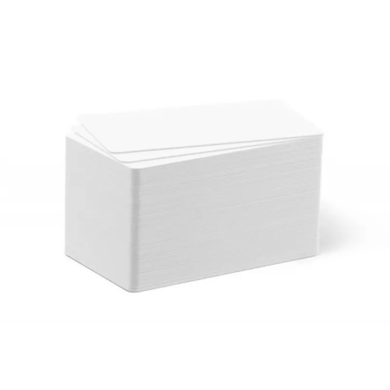 DURABLE DURACARD® πλαστικές κάρτες 0,50 mm λευκό CR80 (συσκευασία 100 τεμ.) 891402