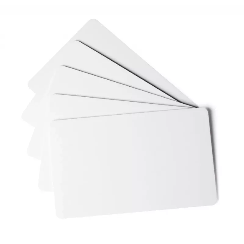 DURABLE DURACARD® πλαστικές κάρτες 0,50 mm λευκό CR80 (συσκευασία 100 τεμ.) 891402