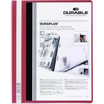 DURABLE DURAPLUS® A4+ Θήκη παρουσίασης, Μπλε, συσκευασία 25 τεμ. 257903