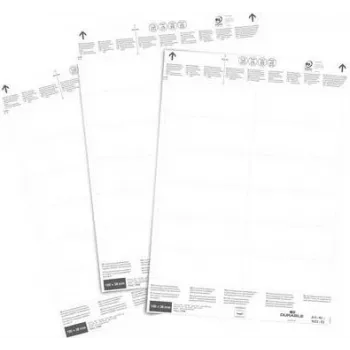 DURABLE ένθετες ετικέτες 100x38 mm, συσκευασία 1 τεμ. (102202)