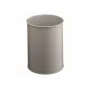 DURABLE μεταλλικός κάδος απορριμμάτων 15L στρογγυλός μαύρος 330110