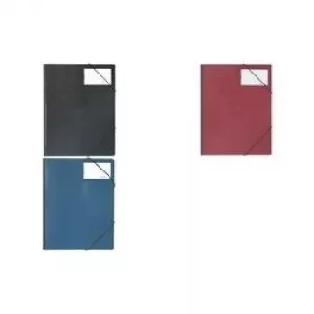 DURABLE PREMIUM Γωνιακός φάκελος DIN A4 Μαύρος με ελαστικά λάστιχα γωνιών 232001