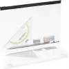 DURABLE ZIP BAG A5 διαφανής θήκη εγγράφων με φερμουάρ, συσκευασία 5 τεμ. 248001