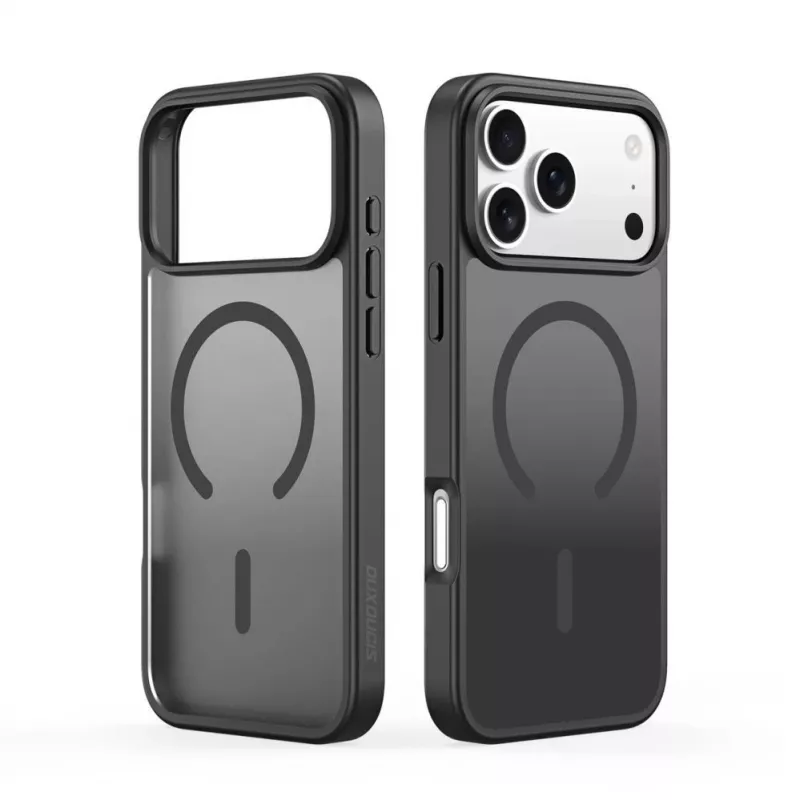 Dux Ducis Apple iPhone 17 Pro Max θήκη YIND PC+TPU με MagSafe μαύρη