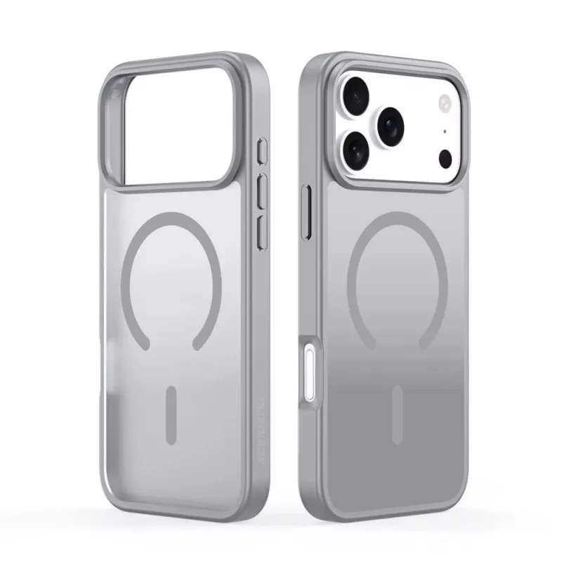 Dux Ducis Apple iPhone 17 Pro Max YIND Θήκη PC+TPU με MagSafe Γκρι