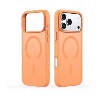 Dux Ducis Apple iPhone 17 Pro θήκη YIND PC+TPU με MagSafe πορτοκαλί