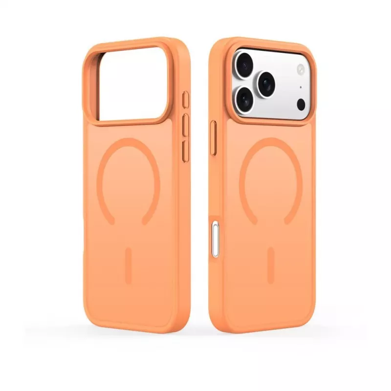 Dux Ducis Apple iPhone 17 Pro θήκη YIND PC+TPU με MagSafe πορτοκαλί