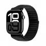Dux Ducis Apple Watch 38/40/41/42mm YE Nylon Braided Loop Λουράκι Καρπού Μαύρο