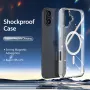 DUX DUCIS Clin Mag Θήκη για iPhone 16, Διάφανη, Συμβατή με MagSafe