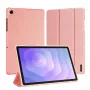 Dux Ducis Galaxy Tab A9 Plus / Tab A11 Plus Domo Series Tri-fold Stand PU Leather θήκη tablet ροζ