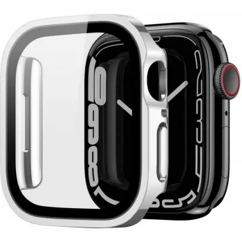 Dux Ducis Hamo Apple Watch Series 7/8/9 Θήκη (PC) 41mm Ασημί
