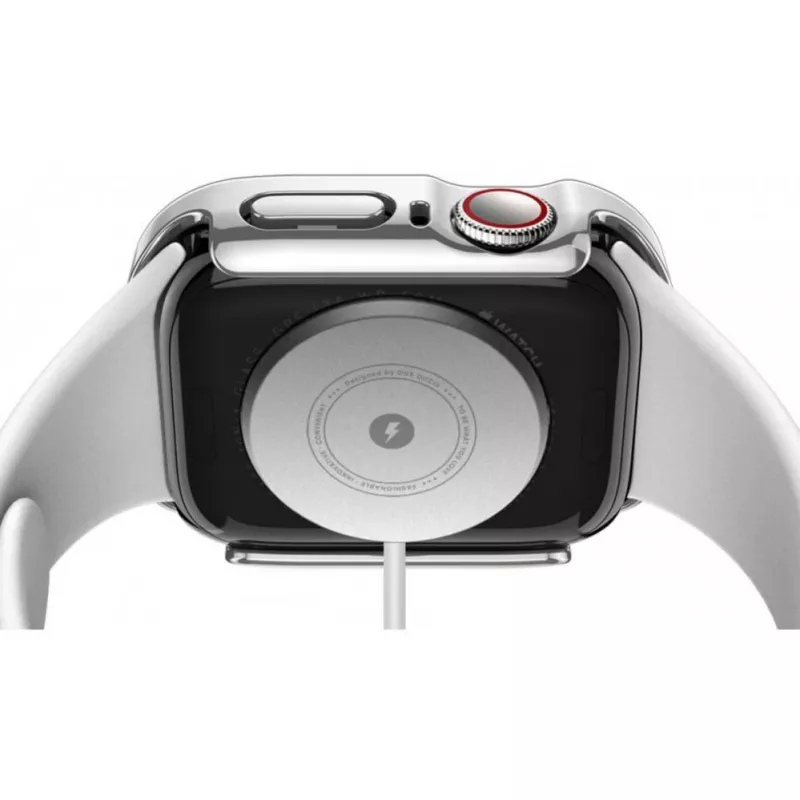 Dux Ducis Hamo Θήκη Apple Watch Series 7/8/9 (PC) 45mm Ασημί