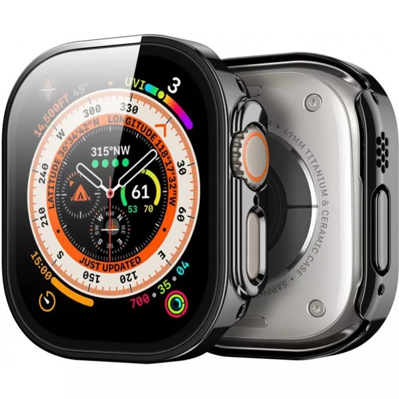 Dux Ducis Hamo Apple Watch Ultra 1/2 Θήκη (PC) 49MM Μαύρη
