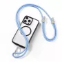DUX DUCIS Plaz Λουράκι Κινητού Cross-Body Light Blue