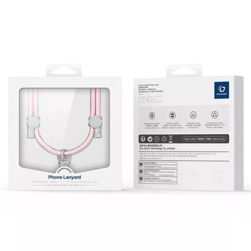 Dux Ducis Plaz Λουράκι Κινητού Cross-Body Light Pink