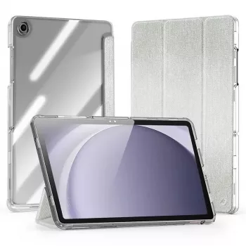Dux Ducis Samsung Galaxy Tab A9 Plus Θήκη TPU+PC+Δέρμα Διάφανη Ανοιχτό Πράσινο