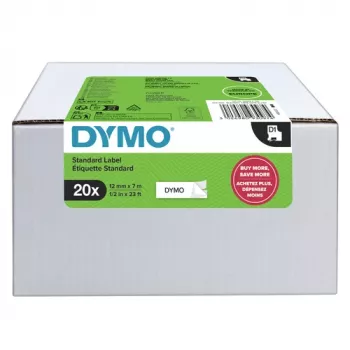DYMO D1 Ταινία ετικετών 9mm x 7m μαύρο σε λευκό (συσκευασία 10 τεμ.)