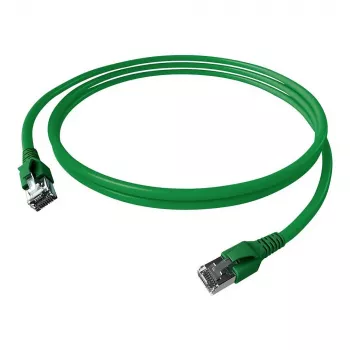 EasyLan FlexBoot Καλώδιο ζεύξης Cat.6A S/FTP, Πράσινο, 0,50m